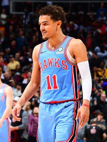 trae young jersey number 8